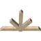 Ekena Millwork Kennewick Rough Sawn Timber Gable Bracket, Douglas Fir, 72"W x 45"H x 6"D x 6"F, 15/12 Pitch GBW072X45X0606KEN00RDF - alternate 2